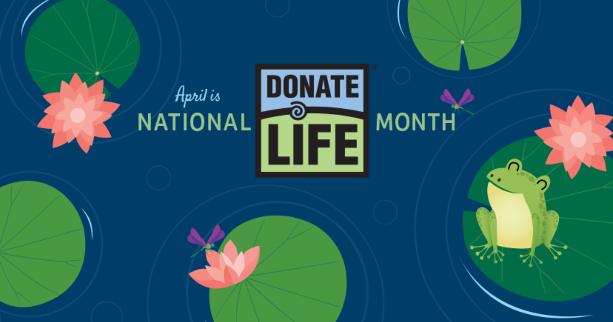 Get Involved April is National Donate Life Month LifeSource